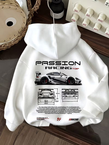 (PASSION)LABELED CAR HOODIE
