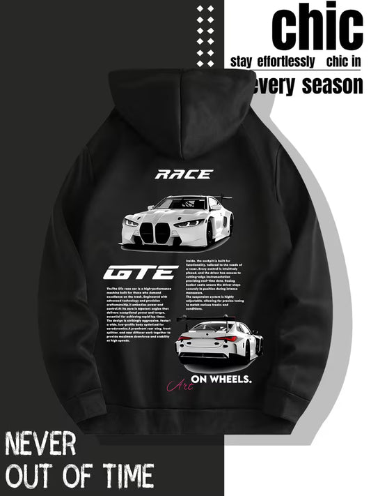 (GTE) LABELED CAR HOODIE