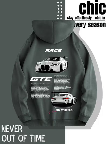 (GTE) LABELED CAR HOODIE